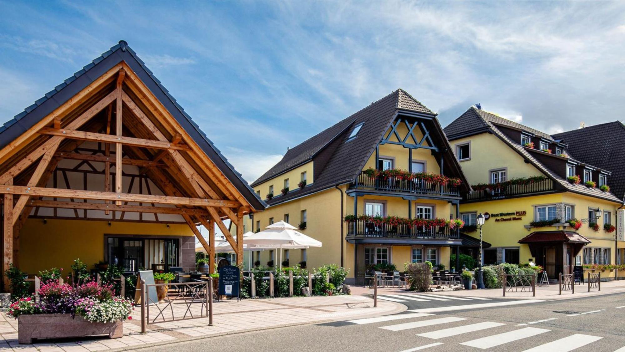 Best Western Plus Au Cheval Blanc A Mulhouse Baldersheim Екстер'єр фото